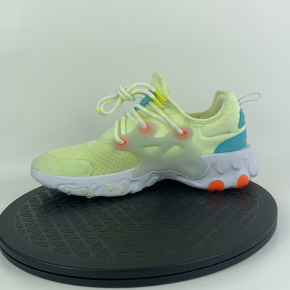 Nike React Presto 'Barley Volt' Athletic Running Shoes BQ4002-700 Youth Size 7Y - Picture 9 of 11